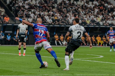 Sao Paulo (SP), 09 / 24 / 2024 - Corinthians ve Fortaleza arasında oynanan Güney Amerika Kupası çeyrek finali sırasında, Neo Quimica Arena 'da (Tomze Fonseca / theenews2)
