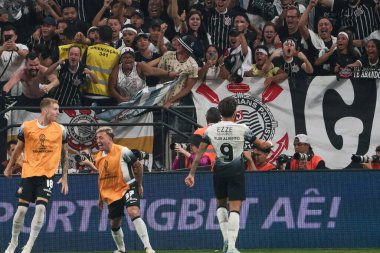 Sao Paulo (SP), 09 / 24 / 2024 - Korintliler ve Fortaleza arasında oynanan Güney Amerika Kupası çeyrek finalleri maçında, Neo Quimica Arena 'da (Tomze Fonseca / theenews2)