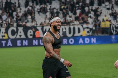 Sao Paulo (SP), 09 / 24 / 2024 - Korintliler ve Fortaleza arasındaki Güney Amerika Kupası çeyrek final maçında Korintliler arasındaki zaferi Neo Quimica Arena 'da (Tomze Fonseca / thenews2)