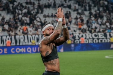 Sao Paulo (SP), 09 / 24 / 2024 - Korintliler ve Fortaleza arasındaki Güney Amerika Kupası çeyrek final maçında Korintliler arasındaki zaferi Neo Quimica Arena 'da (Tomze Fonseca / thenews2)