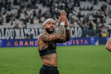 Sao Paulo (SP), 09 / 24 / 2024 - Korintliler ve Fortaleza arasındaki Güney Amerika Kupası çeyrek final maçında Korintliler arasındaki zaferi Neo Quimica Arena 'da (Tomze Fonseca / thenews2)