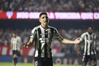 SAO PAULO (SP), Brezilya 09 / 25 / 2024 - Oyuncu Savarino, Sao Paulo ve Botafogo arasındaki maçta, Copa Libertadores da America 'nın çeyrek finallerinin ikinci ayağı için Morumbi' de geçerlidir (Leco Viana / Thenews2)