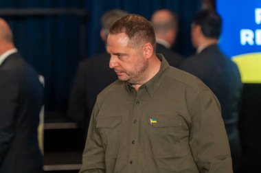 (Başkan Biden, Ukrayna 'nın Kurtarılması ve Yeniden Yapılandırılmasına Destek Ortak Deklarasyonu' nu başlatıyor. 25 Eylül 2024, New York, ABD: Andrii Yermak, Ukrayna Devlet Başkanı (m10 / thews2)