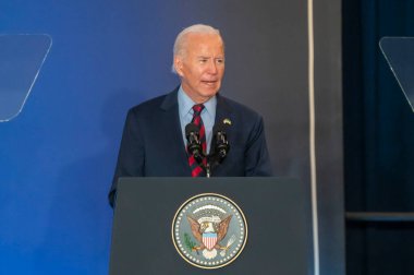 (Başkan Biden, Ukrayna 'nın Kurtarılması ve Yeniden Yapılandırılmasına Destek Ortak Deklarasyonu' nu başlatıyor. 25 Eylül 2024, New York, ABD: ABD Başkanı Joe Biden dünya liderlerinin katıldığı bir etkinlikte konuştu (m10 / thews2)