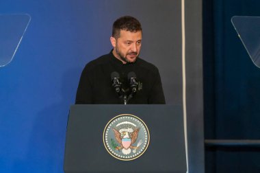 (Başkan Biden, Ukrayna 'nın Kurtarılması ve Yeniden Yapılandırılmasına Destek Ortak Deklarasyonu' nu başlatıyor. 25 Eylül 2024, New York, ABD: Ukrayna Cumhurbaşkanı Volodymyr Zelensky dünya liderleriyle (m10 / theenews2)
