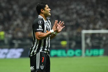 BELO HORIZONTE (MG), 09 / 25 / 2024 - Atletico 'lu LIBERTADORES CUP / -RJ - Hulk, Libertadores Kupası için geçerli olan Atletico ve Fluminense arasındaki maç sırasında, Belo Horizonte' deki Arena MRV stadyumunda (Paulo Ti / Thenews2)