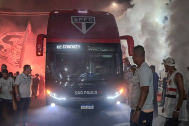 Sao Paulo (SP), 09 / 25 / 2024 - Sao Paulo ve Botafogo arasındaki Copa Libertadores çeyrek finalleri için bu Çarşamba, 25 Eylül 2024 tarihinde Morumbis 'e geldi. (Fotoğraf: Tomze Fonseca / Thenews2).