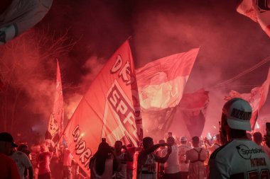 Sao Paulo (SP), 09 / 25 / 2024 - Sao Paulo ve Botafogo arasındaki Copa Libertadores çeyrek finalleri için bu Çarşamba, 25 Eylül 2024 tarihinde Morumbis 'e geldi. (Fotoğraf: Tomze Fonseca / Thenews2).