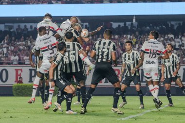 SAO PAULO (SP), 09 / 25 / 2024 - Morumbi 'de Copa Libertadores da America' nın çeyrek finallerinin ikinci ayağı için geçerli olan Sao Paulo ve Botafogo arasındaki maç sırasında çekildi. (Fotoğraf: Tomze Fonseca / Thenews2)