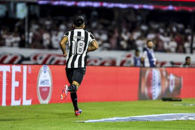 SAO PAULO (SP), 09 / 25 / 2024 - Thiago Almada, Morumbi 'de Copa Libertadores da America çeyrek finalinin ikinci ayağı için geçerli olan Sao Paulo ve Botafogo arasındaki maçta golünü kutluyor. (Fotoğraf: Tomze Fonseca / Thenews2)