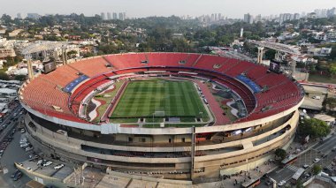 SAO PAULO (SP), Brezilya 09 / 25 / 2024 - Cicero Pompeu de Toledo Stadyumu 'nun havadan görünüşü - Morumbis, Sao Paulo ve Botafogo arasındaki maçtan önce, Morumbi' de Copa Libertadores 'in çeyrek finalleri için geçerlidir (Leco Viana / Thenews2)