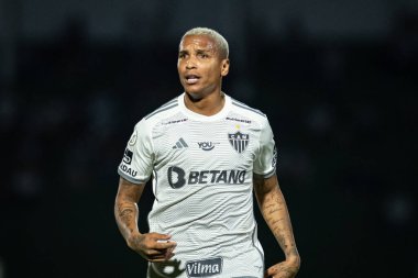 Sao Paulo (SP), Brezilya 09 / 28 / 2024 - Palmeiras ile Atletico-MG arasındaki maçta Deyverson, Brezilya Futbol Şampiyonası 'nın 28. turu (ronaldo barreto / theenews2)