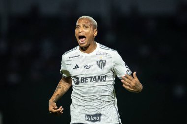 Sao Paulo (SP), Brezilya 09 / 28 / 2024 - Palmeiras ile Atletico-MG arasındaki maçta Deyverson, Brezilya Futbol Şampiyonası 'nın 28. turu (ronaldo barreto / theenews2)