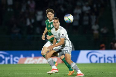 Sao Paulo (SP), Brezilya 09 / 28 / 2024 - Palmeiras ile Atletico-MG arasındaki maç, Brezilya Futbol Şampiyonası 'nın 28. turu (ronaldo barreto / theenews2)