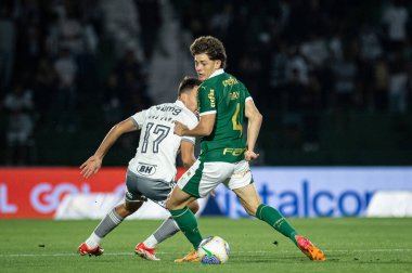 Sao Paulo (SP), Brezilya 09 / 28 / 2024 - Palmeiras ile Atletico-MG arasındaki maç, Brezilya Futbol Şampiyonası 'nın 28. turu (ronaldo barreto / theenews2)