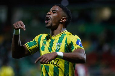 Tondela (PT) Portekiz 09 / 28 / 2024 - Pedro Maranhao, Tondela oyuncusu, Portekiz Meu Süper Ligi 'nin 6. turu (alexandre gomes / theenews2)