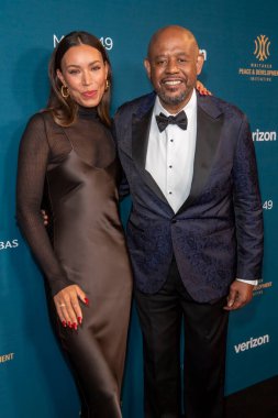 2024 Umut Yüzleri Galası. 27 Eylül 2024, New York, New York, ABD: (L-R) Ilfenesh Hadera ve Forest Whitaker 27 Eylül 2024 tarihinde Gotham Hall 'da düzenlenen 2024 Faces of Hope galasına katıldılar. (M10 'lar / Haberler 2) 