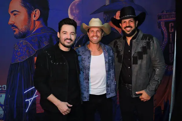 stock image Jaguariuna (SP), Brazil 09/27/2024 - American country singer Dustin Lynch was the guest at Fernando and Sorocaba's show at the Jaguariuna rodeo on Friday night in the interior of Sao Paulo. (Leandro Chemalle / Thenews2)