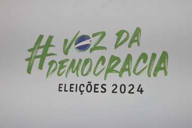 Sao Paulo (SP), Brezilya - TRE-SP başkanı Yargıç Silmar Fernandes 'in basın toplantısı ve TRE-SP' nin Rua Francisca Miquelina 'daki lobisinde oylama akışının gösterimi, 123, Bela Vista, başkentin merkezi (leco viana / thews2)