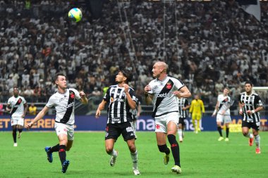BELO HORIZONTE (MG), Brezilya 10 / 02 / 2024 Atletico oyuncusu Gustavo Scarpa, Brezilya Kupası yarı finalleri için geçerli olan Atletico-MG ve Vasco arasındaki maçta, Belo Horizonte kentindeki Arena MRV Stadyumu 'nda (paulti / thenews2)