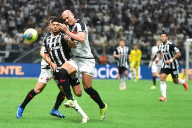 BELO HORIZONTE (MG), Brezilya 10 / 02 / 2024 Atletico oyuncusu Gustavo Scarpa, Brezilya Kupası yarı finalleri için geçerli olan Atletico-MG ve Vasco arasındaki maçta, Belo Horizonte kentindeki Arena MRV Stadyumu 'nda (paulti / thenews2)
