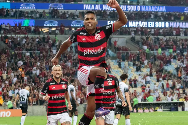 Rio de Janeiro (RJ), Brezilya 10 / 02 / 2024 - Brezilya 'nın Rio de Janeiro (erica martin / thenews2) kuzey bölgesinde düzenlenen 2024 Brezilya Kupası yarı finali için Flamengo ile Korintliler arasındaki maç geçerli)