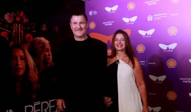 RIO DE JANEIRO (RJ), Brezilya 10 / 03 / 2024 Aktör Antonio Calloni, Rio 2024 Festivali (onofre veras / theenews2) sırasında Emilia Peres 'in prömiyeri sırasında çekildi.)