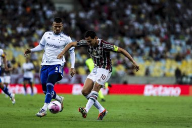 RIO DE JANEIRO (RJ), Brezilya 'lı oyuncu Ganso, Fluminense ve Cruzeiro arasında oynanan maçta, Maracana Stadyumu' nda (pedro paulo diaz / theenews2)