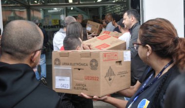 Sao Paulo (SP), 10 / 05 / 2024 - Sao Paulo şehrinin 1. Seçim Ofisi 'nden ayrılarak 5 Ekim 2024 tarihinde Bela Vista mahallesindeki oy kullanma merkezlerine gitti. (Fotoğraf: Luciano Farias / The Newws2) 