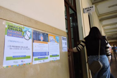Sao Paulo (SP), 10 / 06 / 2024 - Sao Paulo 'nun en büyük seçim bölgelerinden biri olan Colegio Marista Arquidiocesano, bu Pazar sabahı Santa Cruz' da büyük bir seçmen hareketi kaydediyor. (Fotoğraf: Leandro Chemalle / The Newws2)