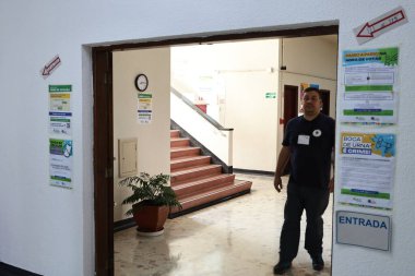 SAO PAULO (SP), Brezilya 10 / 06 / 2024 Madre Alix okulundaki seçmen hareketi, Jardim Paulistano bölgesi, bu Pazar, 6 Ekim 2024. (Leco Viana / Newws2) 