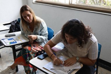 SAO PAULO (SP), Brezilya 10 / 06 / 2024 oy hakkı, seçmen kayıt kartının dijital kopyalarının elde edilmesine izin veren e-titulo uygulamasının başarısızlığı nedeniyle. (Leco Viana / Newws2) 