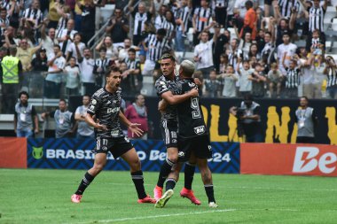 BELO HORIZONTE (MG), 10 / 05 / 2024-BRAZILIAN CHAMPIONSHIONSHIP / ATLETICO-MG / VITORIA-BA Atletico Player Fausto Veras, Atletico ve Vitoria arasındaki maç sırasında Brezilya Şampiyonası (paulti / thenews2)