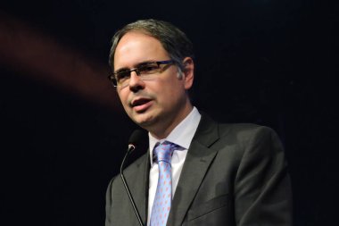 Sao Paulo (SP), 10 / 08 / 2024 - Artur Coimbra, ANATEL Danışmanı, telekomünikasyon, internet, ağ ekipmanları (leandro chemalle / thews2) şirketlerini bir araya getiren FUTURECOM Fuarı ve Kongre 'nin açılışına katılıyor)