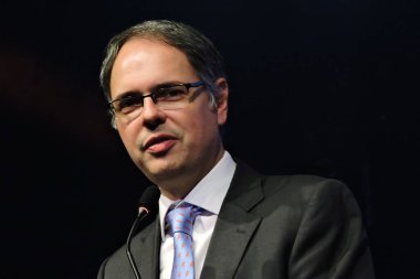 Sao Paulo (SP), 10 / 08 / 2024 - Artur Coimbra, ANATEL Danışmanı, telekomünikasyon, internet, ağ ekipmanları (leandro chemalle / thews2) şirketlerini bir araya getiren FUTURECOM Fuarı ve Kongre 'nin açılışına katılıyor)