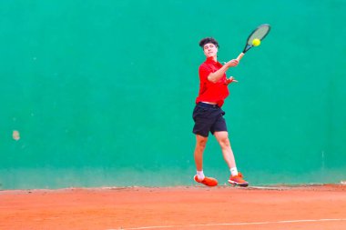 CURITIBA (PR), Brazil 10/09/2024 - The 5th Stage of the Engie-BRB Professional Tennis Cup began this Wednesday on the courts of Merces Tenis Clube in Curitiba, which counts points for the Brazilian Tennis Confederation (edson de souza / thenews2) clipart