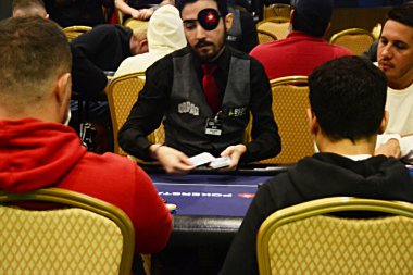 RIO DE JANEIRO (RJ), 10 / 09 / 2024 - TOURNAMENT / InterTERNATIONAL / POKER / RJ Bu Çarşamba gecesi, Uluslararası Poker Turnuvası 16 Ekim 2024 'e kadar sürecek. (fausto maia / thenews2)