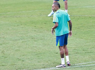 Sao Paulo (SP), 10 / 09 / 2024 - TRAINING / SELECTION / CBF / SP - Brezilya Erkekler Futbol Takımı eğitimi sırasında, Barra Funda 'daki CT Palmeiras, Sao Paulo- SP, bu Çarşamba, 9 Ekim 2024. (Leco viana / the newws2)