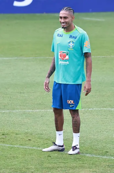 Sao Paulo (SP), 10 / 09 / 2024 - TRAINING / SELECTION / CBF / SP - Brezilya Erkekler Futbol Takımı eğitimi sırasında, Barra Funda 'daki CT Palmeiras, Sao Paulo- SP, bu Çarşamba, 9 Ekim 2024. (Leco viana / the newws2)