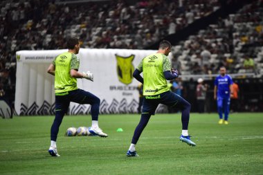 BELO HORIZONTE (MG), 10 / 09 / 2024-BRAZILIAN CHAMPIONSHIP / ATLETICO-MG / GREMIO-RS Oyuncuları Atletico ve Gremio arasında oynanan karşılaşma sırasında, Brezilya MRV Stadyumu, Belo Horizonte (paulti / thenews2))