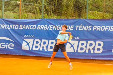 CURITIBA (PR), Brezilya 10 / 09 / 2024 - Engie-BRB Profesyonel Tenis Kupası 'nın 5. aşaması, Brezilya Tenis Konfederasyonu' nun (Edson de souza / thenews2) puan sayan Curitiba 'daki Merces Tenis Clube sahalarında Çarşamba günü başladı.)