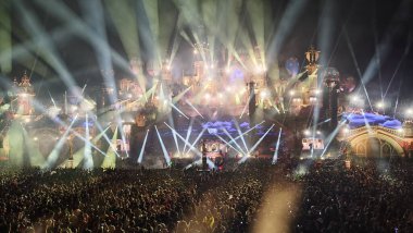 ITU (SP), Brezilya 10 / 11 / 2024 - Tomorrowland Brasil 'in ilk günü, DJ Alok ve Airton Senna' ya (leandro chemalle / thenews2)