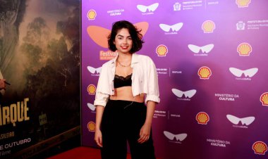 RIO DE JANEIRO, Brezilya 10 / 12 / 2024 The pre-premiere of the film Maniaco do Parque during the 26. Cine Odeon 'daki Rio Festivali sırasında Silvero Pereira, Bruno Garcia, Thais Nunes (onofre veras / thews2)