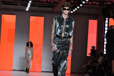 Sao Paulo (SP), Brezilya 10 / 15 / 2024 Sao Paulo Moda Haftası, SPFW N58, Brezilya Kültür Pavyonu (PACUBRA), bu Salı, 15 Ekim 2024. (Leandro Chemalle / Yeniler 2)