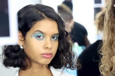 Sao Paulo (SP), 10 / 15 / 2024 Sao Paulo moda haftasında, SPFW N58, Pavilhao das Culturas Brasileiras (PACUBRA), bu Salı, 15 Ekim 2024. (Leco Viana / the newws2)