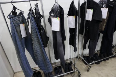 Sao Paulo (SP), Brezilya 10 / 15 / 2024 Sao Paulo moda haftasında, SPFW N58, Pavilhao das Culturas Brasileiras (PACUBRA), bu Salı, 15 Ekim 2024. (Leco Viana / the newws2)