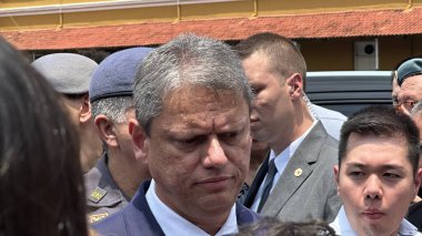 SAO PAULO (SP), Brezilya 10 / 15 / 2024 - Sao Paulo 'daki ROTA genel merkezinde düzenlenen basın toplantısında Sao Paulo' daki elektrik eksikliği (oslaim brito / thenews2)