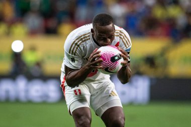 Brasilia (DF), 10 / 15 / 2024 - Brezilya ile Peru arasındaki maç, 2026 Dünya Kupası elemeleri için geçerli, 15 Ekim 2024 akşamı, Arena BRB Mane Garrincha 'da. (ronaldo barreto / the newws2)