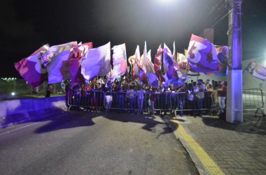 Natal (RN), Brezilya 10 / 14 / 2024 - Rio Grande do Norte 'nin (RN) Banderantes Televizyonunun Birinci Müzakeresi (Band), 2024 Seçimlerinin 2. turu, Natal RN Belediye Başkanlığı adayları 