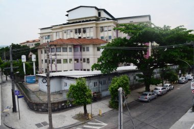 RIO de JANEIRO (RJ), Brezilya 10 / 16 / 2024 - Bonsucesso Federal Hastanesi önünde devlet memurları tarafından yapılan protesto, 2 Ekim 'den beri devam ediyorlar. (fausto maia /thenews2)